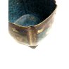 ANTICO BRONZO CINESE CLOISONNE INCENSIERA SMALTO BOWL INCESE BURNER CINESERIA