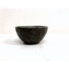 ANTICA BOWL CINESE CIOTOLA NOCE COCCO INTERNO ARGENTO DECORO FLOREALE SCOLPITO