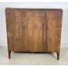 ANTICA RIBALTA BOMBATA MOBILE SCRITTOIO LASTRONATO INTARSIATO LEGNO NOCE 1800