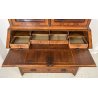 ANTICO TRUMEAU PIEMONTESE 1800 INTARSIATO BUFFET RIBALTA LIBRERIA SECRETAIRE OLD