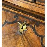 ANTICO TRUMEAU PIEMONTESE 1800 INTARSIATO BUFFET RIBALTA LIBRERIA SECRETAIRE OLD