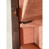 ANTICO TRUMEAU PIEMONTESE 1800 INTARSIATO BUFFET RIBALTA LIBRERIA SECRETAIRE OLD
