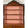 ANTICO TRUMEAU PIEMONTESE 1800 INTARSIATO BUFFET RIBALTA LIBRERIA SECRETAIRE OLD