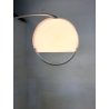 LAMPADA TERRA ARCO Guzzini BASE MARMO TRAVERTINO DIFFUSORE PLEXIGLASS OPALINO 60