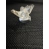 SCULTURA CRISTALLO VINTAGE Lalique France UCCELLI AMORE FIGURE LOVE BIRDS GLASS