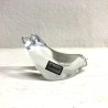 SCULTURA CRISTALLO UCCELLINI FIRMATO Baccarat CRYSTAL FIGURE BIRDS PAIRE OISEAUX