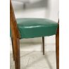 LOTTO 6 SEDIE DESIGN ANNI 70 STILE ICO PARISI LEGNO E SKY VINTAGE CHAIR PRANZO
