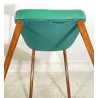 LOTTO 6 SEDIE DESIGN ANNI 70 STILE ICO PARISI LEGNO E SKY VINTAGE CHAIR PRANZO