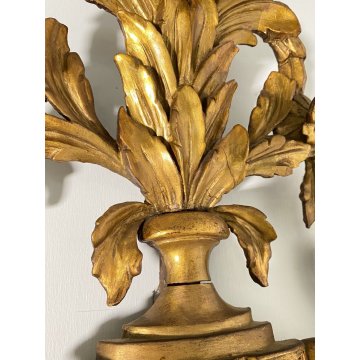ANTICA GRANDE SPECCHIERA FINE 1800 CAMINIERA SPECCHIO CORNICE LEGNO DORATO EPOCA