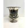 SECCHIELLO CHAMPAGNE PLACATO ARGENTO Teghini Firenze MANICI DECORO FOGLIE 50s