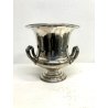 SECCHIELLO CHAMPAGNE PLACATO ARGENTO Teghini Firenze MANICI DECORO FOGLIE 50s
