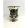 SECCHIELLO CHAMPAGNE PLACATO ARGENTO Teghini Firenze MANICI DECORO FOGLIE 50s