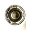 SECCHIELLO CHAMPAGNE PLACATO ARGENTO Teghini Firenze MANICI DECORO FOGLIE 50s