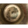 SECCHIELLO CHAMPAGNE PLACATO ARGENTO Teghini Firenze MANICI DECORO FOGLIE 50s