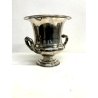 SECCHIELLO CHAMPAGNE PLACATO ARGENTO Teghini Firenze MANICI DECORO FOGLIE 50s