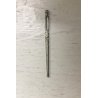 ANTICO SET STRUMENTI CUCITO VITTORIANO ORO 18k CUSTODIA LEGNO LACCATO  '800