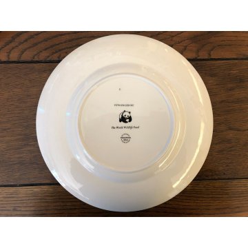 SET PIATTI CERAMICA 16 pz Wedgwood Etruria Barleston Kruger WWF PANDA VINTAGE UK