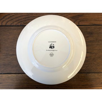 SET PIATTI CERAMICA 16 pz Wedgwood Etruria Barleston Kruger WWF PANDA VINTAGE UK