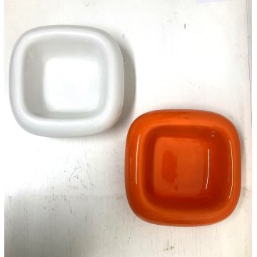 SET SVUOTATASCHE Danese Milano DESIGN Mangiarotti Tremiti 4035 CERAMICA SMALTO