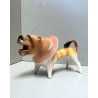 FIGURA CERAMICA LEONE Roberto Rigon DESIGN VINTAGE POTTERY COLLEZIONE ANIMALI 70