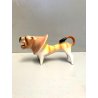 FIGURA CERAMICA LEONE Roberto Rigon DESIGN VINTAGE POTTERY COLLEZIONE ANIMALI 70