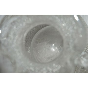 ANTICA BROCCA VETRO GHIACCIATO Liberty MURANO ghiaccio CARAFFA old ICE GLASS JUG