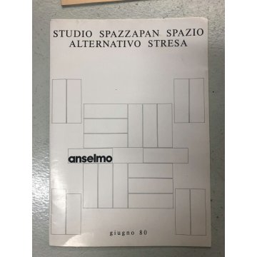 QUADRO DISEGNO ASTRATTO ACQUERELLO Francesconi Anselmo 1970 SURREALISTA CLOCHARD