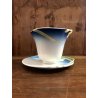 TAZZINA CAFFE PIATTINO DECORO Franz Porcelain FRESIA LUXURY CUP TASSE Déjeuner