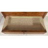 ANTICO COMO CASSETTONE 1800 CAPPUCCINO 4 CASSETTI LEGNO NOCE EPOCA GAMBA CIPOLLA
