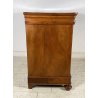 ANTICO COMO CASSETTONE 1800 CAPPUCCINO 4 CASSETTI LEGNO NOCE EPOCA GAMBA CIPOLLA