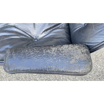 COPPIA POLTRONA CHARLES EAMES LOUNGE OTTOMAN MOD670 671/B HERMAN MILLER 60/70s