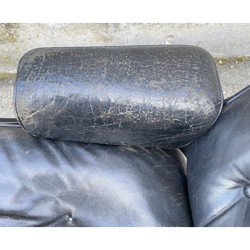 COPPIA POLTRONA CHARLES EAMES LOUNGE OTTOMAN MOD670 671/B HERMAN MILLER 60/70s