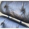 COPPIA POLTRONA CHARLES EAMES LOUNGE OTTOMAN MOD670 671/B HERMAN MILLER 60/70s