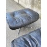 COPPIA POLTRONA CHARLES EAMES LOUNGE OTTOMAN MOD670 671/B HERMAN MILLER 60/70s