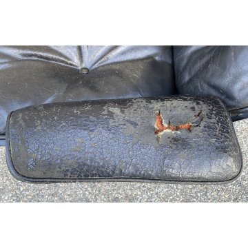 COPPIA POLTRONA CHARLES EAMES LOUNGE OTTOMAN MOD670 671/B HERMAN MILLER 60/70s