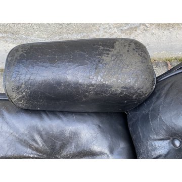 COPPIA POLTRONA CHARLES EAMES LOUNGE OTTOMAN MOD670 671/B HERMAN MILLER 60/70s