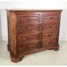 ANTICO GROSSO COMO CANTERANO 1600 LEGNO NOCE ABETE MASSELLO SECRETAIRE EPOCA OLD