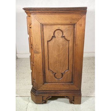 ANTICO GROSSO COMO CANTERANO 1600 LEGNO NOCE ABETE MASSELLO SECRETAIRE EPOCA OLD