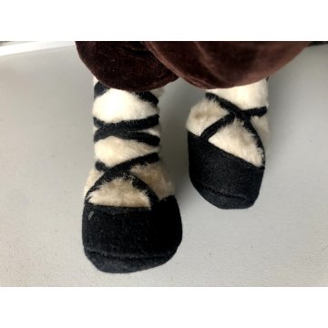 Topo Gigio BAMBOLA FELTRO PANNO Lenci MARIA PEREGO PASTORELLO FLAUTO 40 cm/h CA