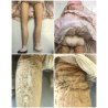 ANTICA BAMBOLA LENCI OLD FELT DOLL VESTITO ORGANZA FIORI ROSA ANNI '30