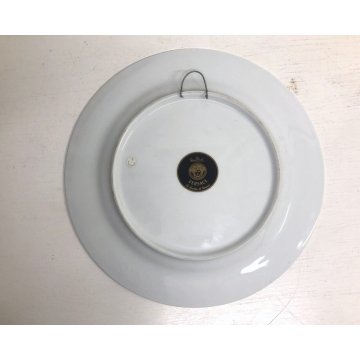 PIATTO PARETE PORCELLANA Le jarrdin de Versace Rosenthal  ø 31 cm ITALY GERMANY