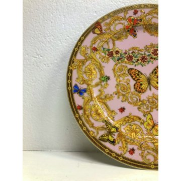 PIATTO PARETE PORCELLANA Le jarrdin de Versace Rosenthal  ø 31 cm ITALY GERMANY