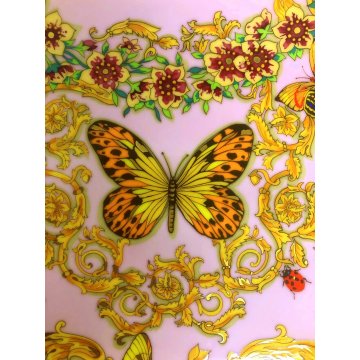 PIATTO PARETE PORCELLANA Le jarrdin de Versace Rosenthal  ø 31 cm ITALY GERMANY
