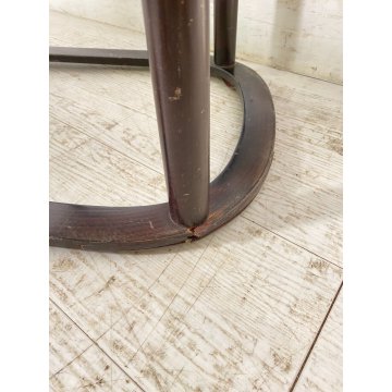 LOTTO 6 SEDIA JOSEF HOFFMANN PER WITTMANN ANNI 60/70 LEGNO STOFFA VINTAGE DESIGN