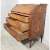 ANTICO MOBILE RIBALTA SCRITTOIO INTARSIATO LEGNO PRIMI 1900 SECRETAIRE