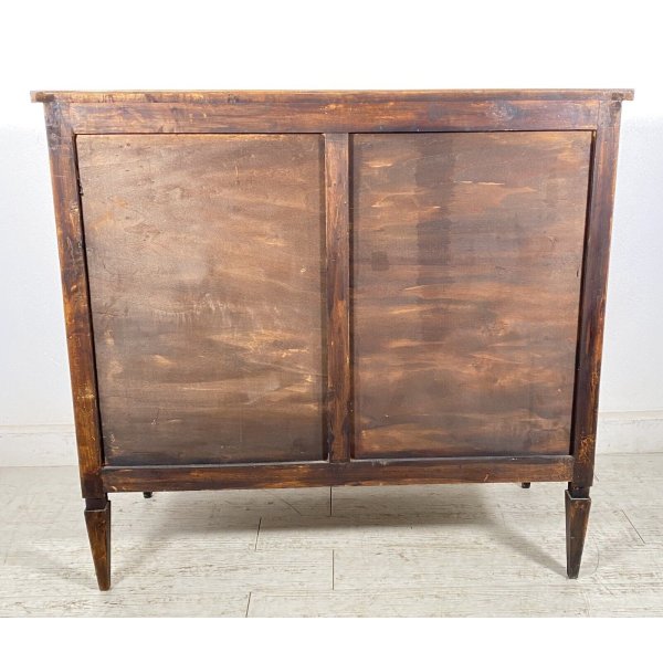 ANTICO MOBILE RIBALTA SCRITTOIO INTARSIATO LEGNO PRIMI 1900 SECRETAIRE