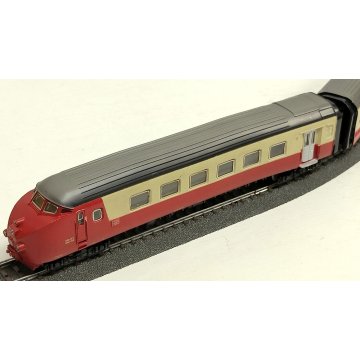 Märklin 3070 LOCOMOTIVA Tee SBB CFF scala H0 CONVOGLIO 3 pz. TRENINO vagone LUCI