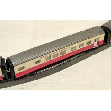 Märklin 3070 LOCOMOTIVA Tee SBB CFF scala H0 CONVOGLIO 3 pz. TRENINO vagone LUCI