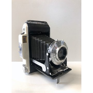 FOTOCAMERA KODAK 4,5 Mod. 37 SOFFIETTO CUSTODIA FORMATO 6x9 FILM 620 VINTAGE '50