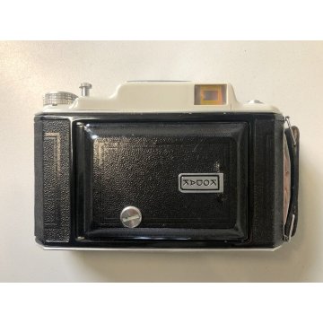 FOTOCAMERA KODAK 4,5 Mod. 37 SOFFIETTO CUSTODIA FORMATO 6x9 FILM 620 VINTAGE '50
